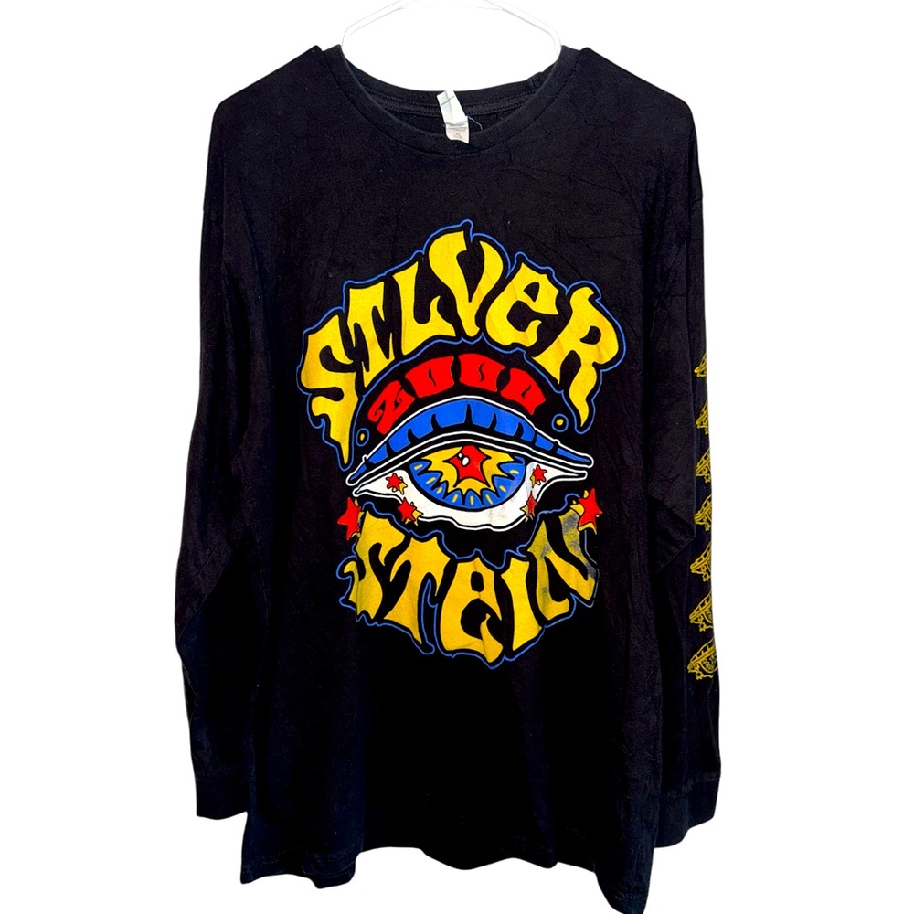 Silverstein Band Long Sleeve Graphic T-Shirt Size X-Large Rare